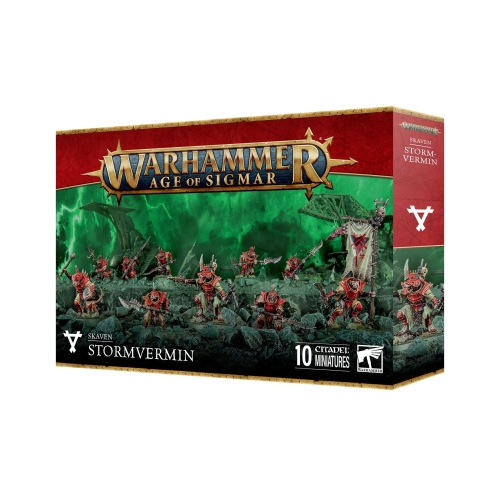 Cheap Miniatures Skaven Stormvermin from Games Workshop